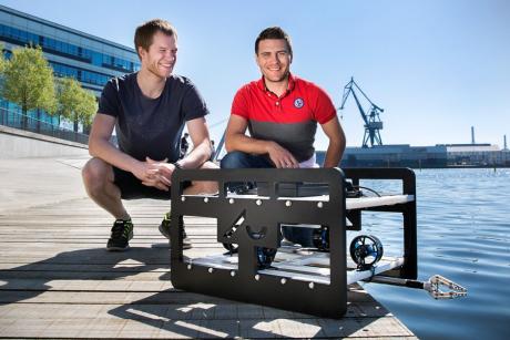 Ingeniørstuderende udvikler undervandsrobot