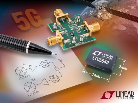 2GHz til 14GHz mixer kan både operere som up- og downkonverter