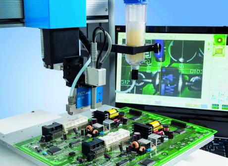 3D dispenseringsrobot med visionsystem