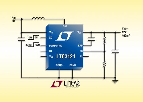 Synkron boost regulator til batteridrevne applikationer