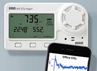 CO2 datalogger med Bluetooth dataoverførsel