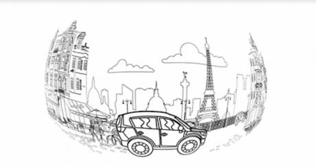 Video demonstrerer 'surround view' til automotive applikationer