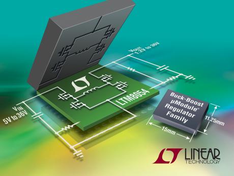 5,4A, 36V µModule buck-boost regulator 