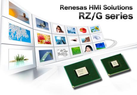 Nye Renesas processorer til opbygning af high-end HMI-applikationer