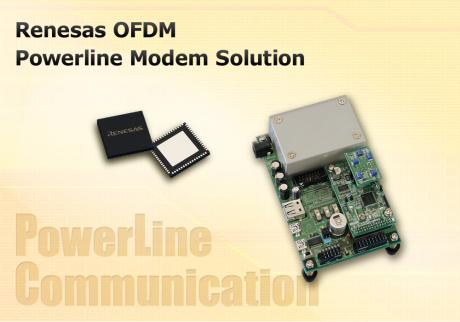 Renesas klar med ny generation af fleksible power line modem chips