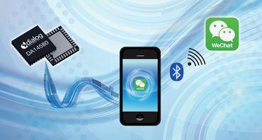 Wearables kommunikerer med WeChat apps over Bluetooth