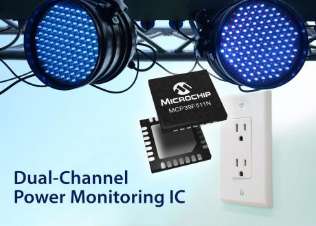 Microchip udvider familien af power-monitorerings IC'er