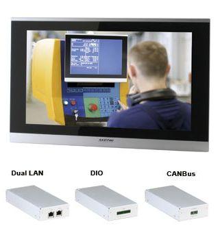 Panel pc kan udvides med plug-and-play moduler