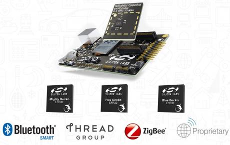 Trådløse systemchips understøtter ZigBee, Thread, Bluetooth Smart og proprietære protokoller