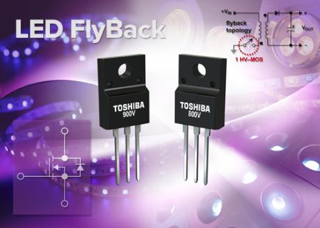 High-voltage MOSFETs med switcher med høj hastighed