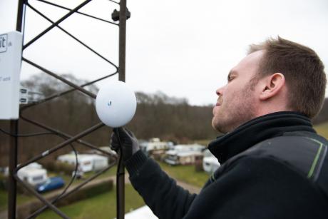 Campister forlanger hurtigt internet