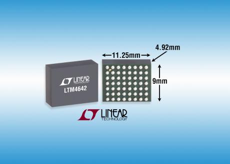 Kompakt dual 4A µModule regulator opererer med bredt inputspændingsområde