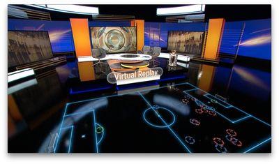 Ericsson præsenterer banebrydende 3D-grafiksystem til live sportsudsendelser
