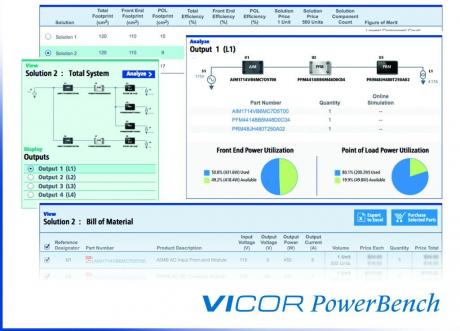 Vicor lancerer nyt online værktøj til design af powersystemer
