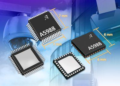 DMOS full-bridge IC kan drive to stepmotorer eller fire DC-motorer