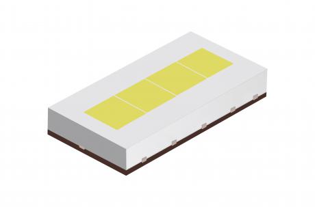 LED-komponenter i chip-scale pakning