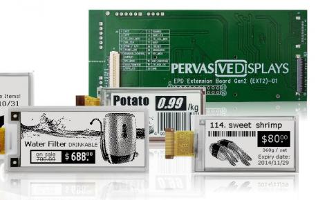 e-paper driversupport til LaunchPad udviklingskits