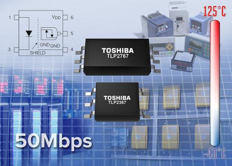 50 Mbit/s optokoblere til højhastighedskommunikation