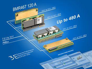 120A dual-phase DC/DC-konverter med mulighed for parallelkobling