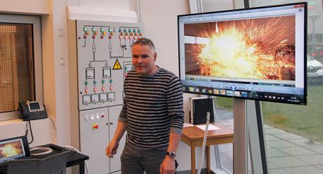 Nyt laboratorium til test af 'eksplosiv' effektelektronik