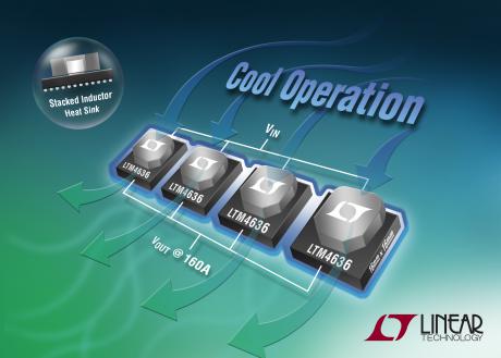 40A step-down switching regulator med innovativ 3D-konstruktion