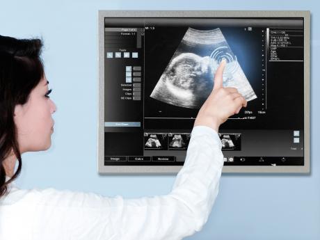 15-tommer displays med integreret PCAP touchscreen