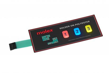 Fine-pitch IC'er kan nu bondes til polyester-film med traditionelle SMT-processer