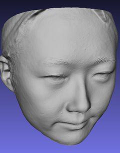 3D ansigtscanning af høj kvalitet i mobile devices
