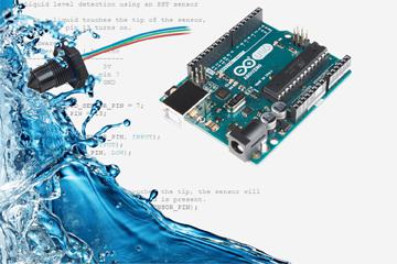 Arduino-baseret hardwareløsning til detektering af væskeniveauer