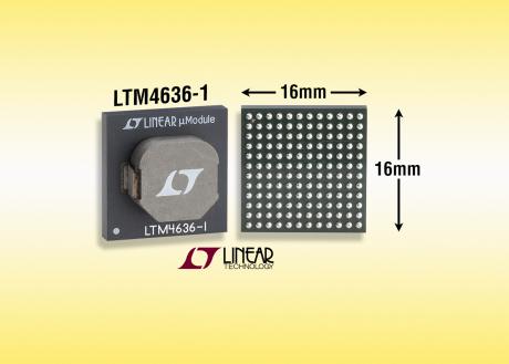 Step-down µModule switchingregulator med omfattende beskyttelseskredsløb