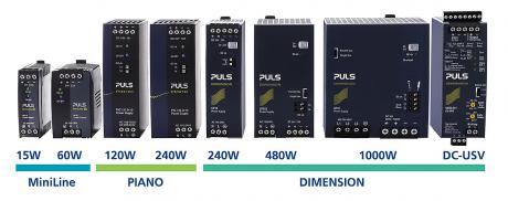 DIN-rail strømforsyninger fra PULS nu tilgængelige hos Digi-Key