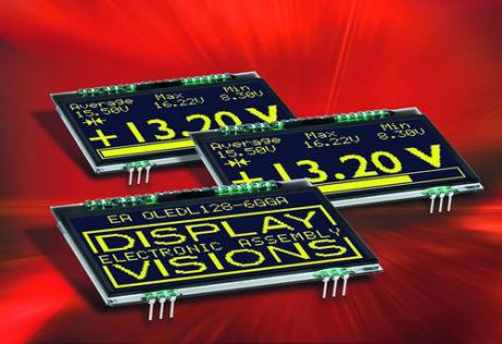 Alsidige OLED-displays til industriapplikationer 