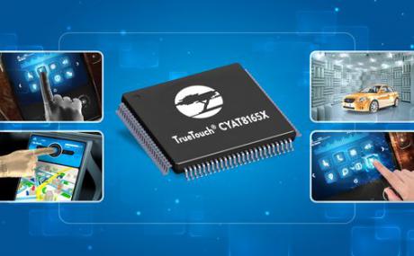 Kapacitiv touchscreen controller til automotive applikationer