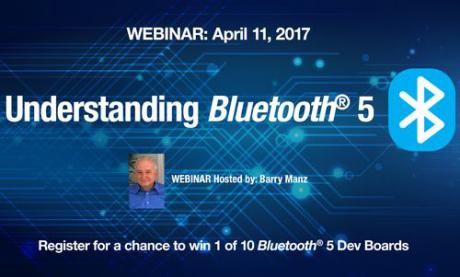 Webinar med fokus på Bluetooth 5 udvikling