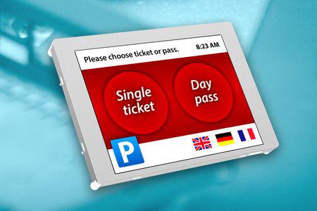 TFT VGA display med ekstra høj lysstyrke