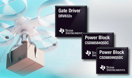 Ultrakompakte gate driver og MOSFET til motorkontrol