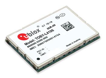 LTE telematik-moduler med embedded CPU