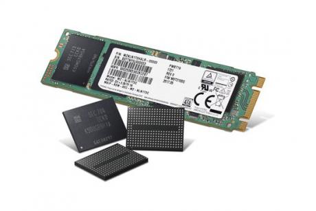 Samsung starter produktion af de første 64-lags 256Gb, 3-bit MLC V-NAND chips