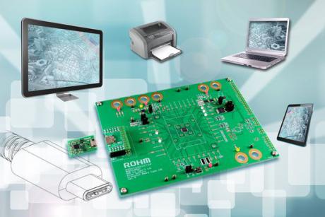 Evaluringsboards til test af USB Type-C USB 'Power Delivery'