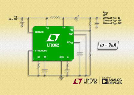 Fleksibel boost/SEPIC/inverter DC/DC konverter