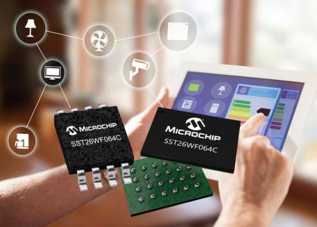 64 Mbit SuperFlash til batteriforsynede devices