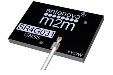 GNSS antenne kan monteres på metaloverflader