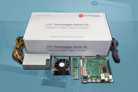Starterkits til COM Express moduler med de nyeste processorer