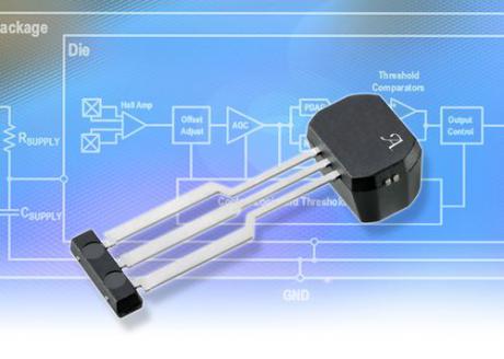Differentiel hastigheds-sensorchip med integeret EMI-beskyttelse