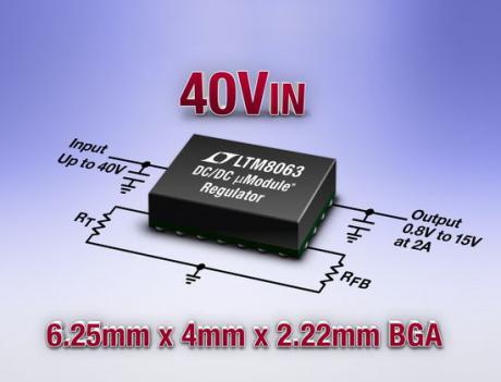 uModule step-down regulator i ultrakompakt pakning