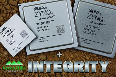 Nu er der INTEGRITY løsninger tilgængelig til Xilinx Zynq UltraScale+ MPSoCs