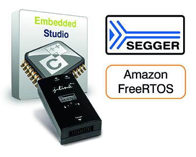 SEGGER Embedded Studio og J-Link understøtter Amazon FreeRTOS 