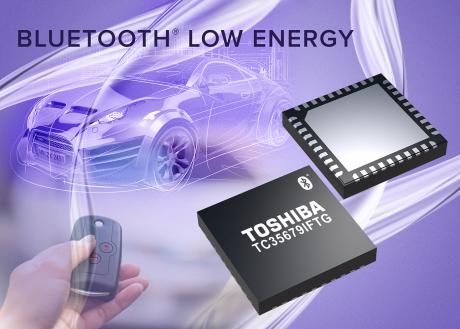 Bluetooth low energy IC til automotive applikationer