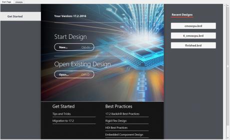 Opdatering af OrCAD og Allegro PCB Editor