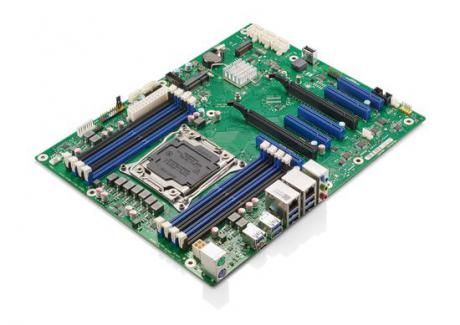 Industriel mainboard med Intel Xeon W processor